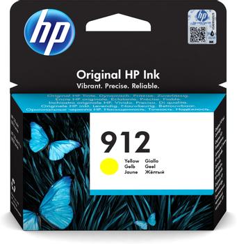 HP 912 Yellow Ink Cartridge (3YL79AE#BGY)