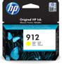 HP 912 - 2.93 ml - yellow - original - ink cartridge - for Officejet 80XX, Officejet Pro 80XX