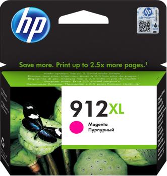 HP 912XL - 10.4 ml - High Yield - magenta - original - ink cartridge - for Officejet 80XX, Officejet Pro 80XX (3YL82AE#301)
