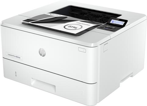 HP P LaserJet Pro 4002dw - Printer - B/W - Duplex - laser - A4/Legal - 4800 x 600 dpi - up to 40 ppm - capacity: 350 sheets - USB 2.0, Gigabit LAN, Bluetooth,  Wi-Fi(n) (2Z606F#B19)