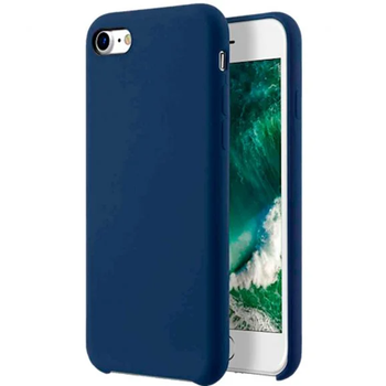 MELKCO AQUA Silicone Case for iPhone 6/ 6S/ 7/ 8/ SE - Grey/Blue (MDAPI67FASIGBSIIG)