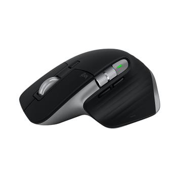 Logitech MX Master 3S for Mac - mus - Bluetooth,  2.4 GHz - romgrå (910-006571)