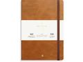 BURDE Notatbok BURDE Deluxe A5 cognac