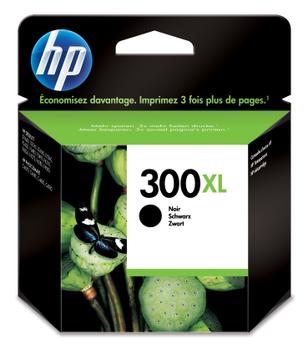 HP 300XL - 12 ml - High Yield - black - original - ink cartridge - for Deskjet F2430, F2483, F2488, F4213, F4435, Envy 100 D410, 11X D411, 120, Photosmart C4685 (CC641EE#ABE)