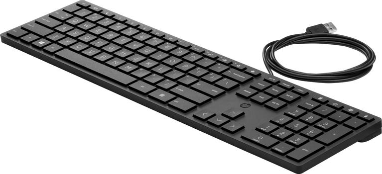 HP Wired Desktop 320K Keyboard  (9SR37A6#ABB)