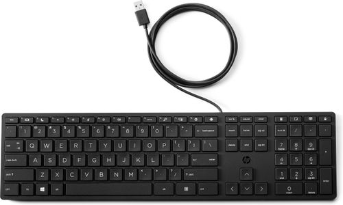 HP Wired Desktop 320K Keyboard -  (9SR37AA#AKD)