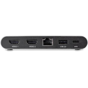 STARTECH USB C MULTIPORT ADAPTER - DUAL MONITOR - 2X4K HDMI - WINDOWS-PD PERP (DK30C2HAGPD)