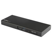 STARTECH Dual 4K 60Hz Thunderbolt 3 Dock - PCIe M.2 Slot - SD 4.0 Slot - Thunderbolt 3 to DisplayPort