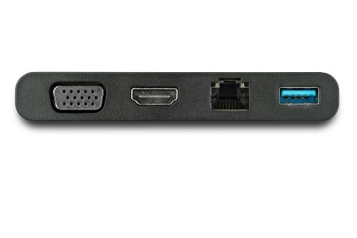 STARTECH USB C MULTIPORT ADAPTER W/ HDMI VGA - MAC/ WINDOWS/ CHROME 1XA ACCS (DKT30CHVCM)