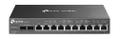 TP-LINK Omada Gigabit VPN Router with PoE+ Ports and Controller Ability PORT: 2x Gigabit SFP WAN/LAN Port,  1x Gigabit RJ45 WAN Port,  1x Gigabit RJ45 WAN/LAN Ports,  8x Gigabit RJ45 LAN ports SPEC: 802.3at/a (ER7212PC)