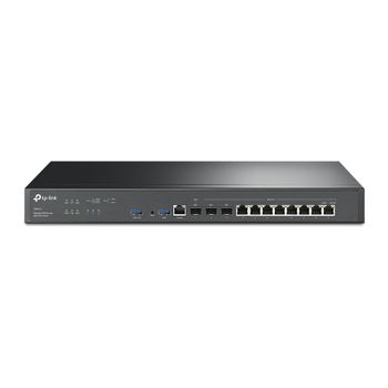 TP-LINK Omada VPN Router with 10G Ports PORT: 1x 10G SFP+ WAN Port,  1x 10G SFP+ WAN/LAN Port, 1x Gigabit SFP WAN/LAN Port,  8x Gigabit RJ45 WAN/LAN Ports,  2x USB3.0 port FEATURE: Integration with Omada SDN  (ER8411)