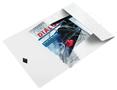 LEITZ 3-klap elastikmappe WOW PP A4 hvid (45990001*10)