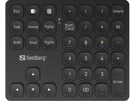 SANDBERG Wireless Numeric Keypad Pro (630-09)