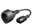 MICROCONNECT Power Cord C14 -Schuko M-F