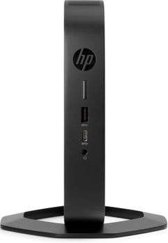 HP t540 - Thin client - USFF - 1 x Ryzen Embedded R1305G / 1.5 GHz - RAM 8 GB - flash 32 GB - eMMC - Radeon Vega 3 - GigE, Bluetooth 5.2 - WLAN: 802.11a/ b/ g/ n/ ac/ ax,  Bluetooth 5.2 - ThinPro - monitor: ge (12H54EA#ABH)