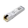 TP-LINK 1000BASE-T RJ45 SFP Module SPEC: 1000Mbps RJ45 Copper Transceiver,   Plug and Play with SFP Slot,  Up to 100 m Distance (Cat5e or above) (TL-SM331T)