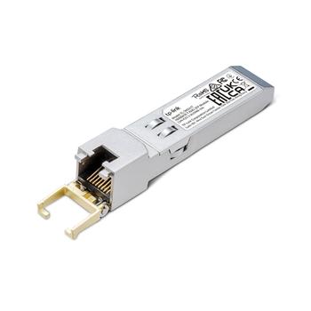 TP-LINK 1000BASE-T RJ45 SFP Module
SPEC: 1000Mbps RJ45 Copper Transceiver,  Plug and Play with SFP Slot, Up to 100 m Distance (Cat5e or above) (TL-SM331T)