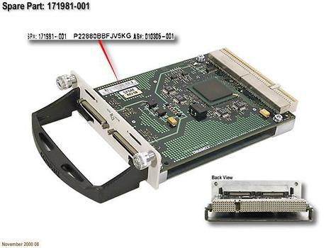 Hewlett Packard Enterprise BD, 2PORT LVD/SE SCSI MOD (171981-001)