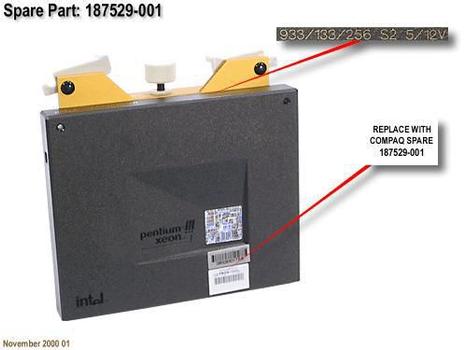 Hewlett Packard Enterprise 933 MHz Central Processing  (187529-001)