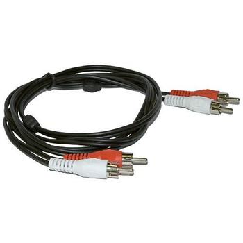 MICROCONNECT Stereo RCA Cable, 1.5 meter (AUDCC2)