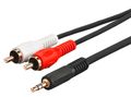 MICROCONNECT Audio adapter Cable, 1.5 meter