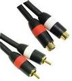 MICROCONNECT 2xRCA - 2xRCA 3m M-F