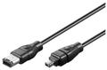 MICROCONNECT FireWire  6P-4P 2m M-M