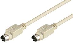 MICROCONNECT PS/2 Cable 2m MD6 M/M (IBM056)