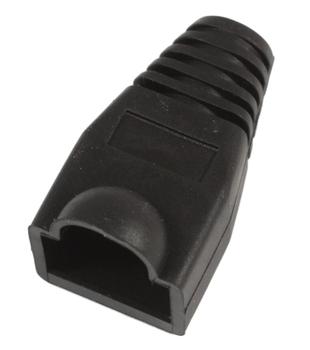 MICROCONNECT Boots for RJ-45 Plugs Black (KON503B)