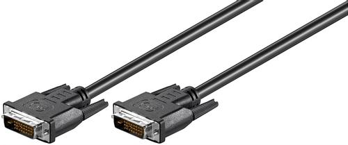 MICROCONNECT DVI-kabel Sort 2m (MONCC2)