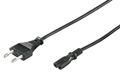 MICROCONNECT Power Cord Notebook 3m Black MICRO