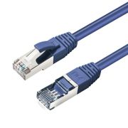 MICROCONNECT F/UTP CAT6 3m Blue LSZH