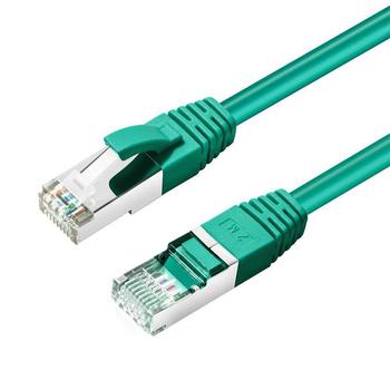 MICROCONNECT CAT6A S/FTP 2m Green LSZH (MC-SFTP6A02G)