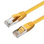 MICROCONNECT Cable F/UTP 1M CAT6 Yellow LSZH