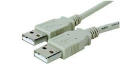 MICROCONNECT USB2.0 A-A 3m M-M, Grey