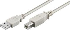 MicroConnect USB-kabel - USB (hann) til USB-type B (hann) - 3 m