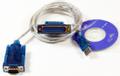 MICROCONNECT USB A - Serial DB9 M-M 1.8m