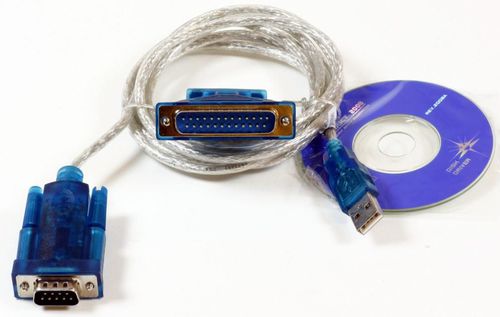 MICROCONNECT USB A - Serial DB9 M-M 1,8m (USBADB25)