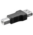 CABLES UNLIMITED Adapter USB A - B F-M