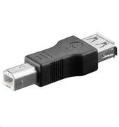 CABLES UNLIMITED Adapter USB A - B F-M