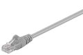MICROCONNECT U/UTP CAT5e 0.25M Grey PVC BULK-MC