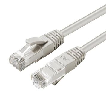 MicroConnect Nettverkskabel - RJ-45 (hann) til RJ-45 (hann) - 0.5 m - UTP - CAT 6 - halogenfri - grå (UTP6005)