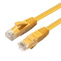 MICROCONNECT U/UTP CAT6 0.2M Yellow LSZH