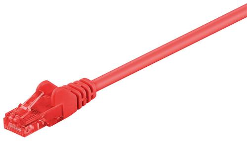 MICROCONNECT U/UTP CAT6 0.25M Red PVC (B-UTP60025R)