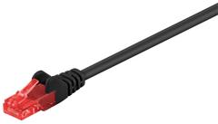 MICROCONNECT U/UTP CAT6 2M Black PVC