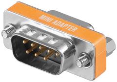 MICROCONNECT Mini Gender DB9 M/F Null Modem