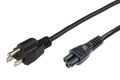 MICROCONNECT Power Cord US Notebook 1.8m