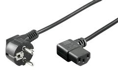 MICROCONNECT Power Cord 3m Black IEC320