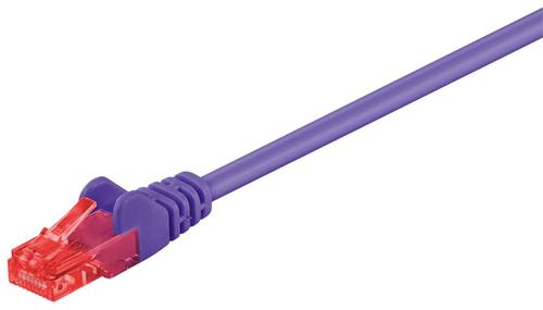 MICROCONNECT U/UTP CAT6 0.25M Purple PVC (B-UTP60025P)