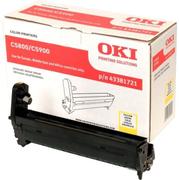 OKI C5800, C5900, C5550MFP drum geel standard capacity 20.000 pagina s 1-pack